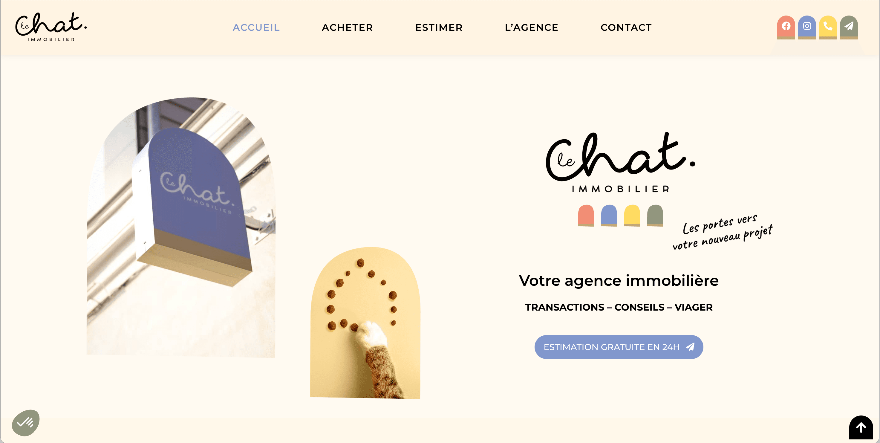 Le Chat Immobilier - Hektor - plugin ImmoWP Gestion Immo