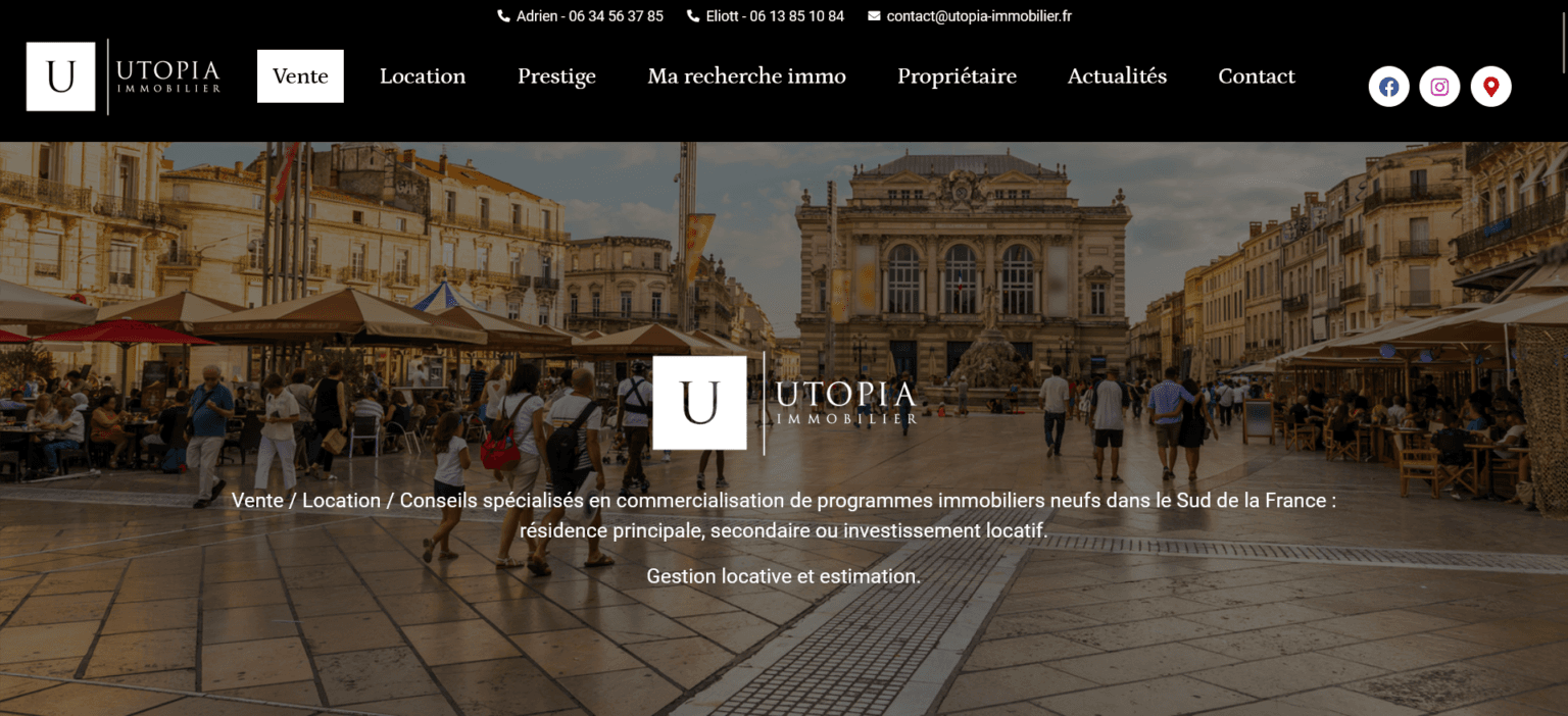 Utopia – Hektor – thème custom